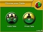 オンラインカジノ ゲームモード選択画面