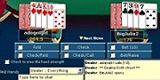 Party Poker系 ゲーム操作画面
